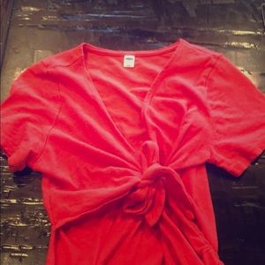 Short sleeve maternity top